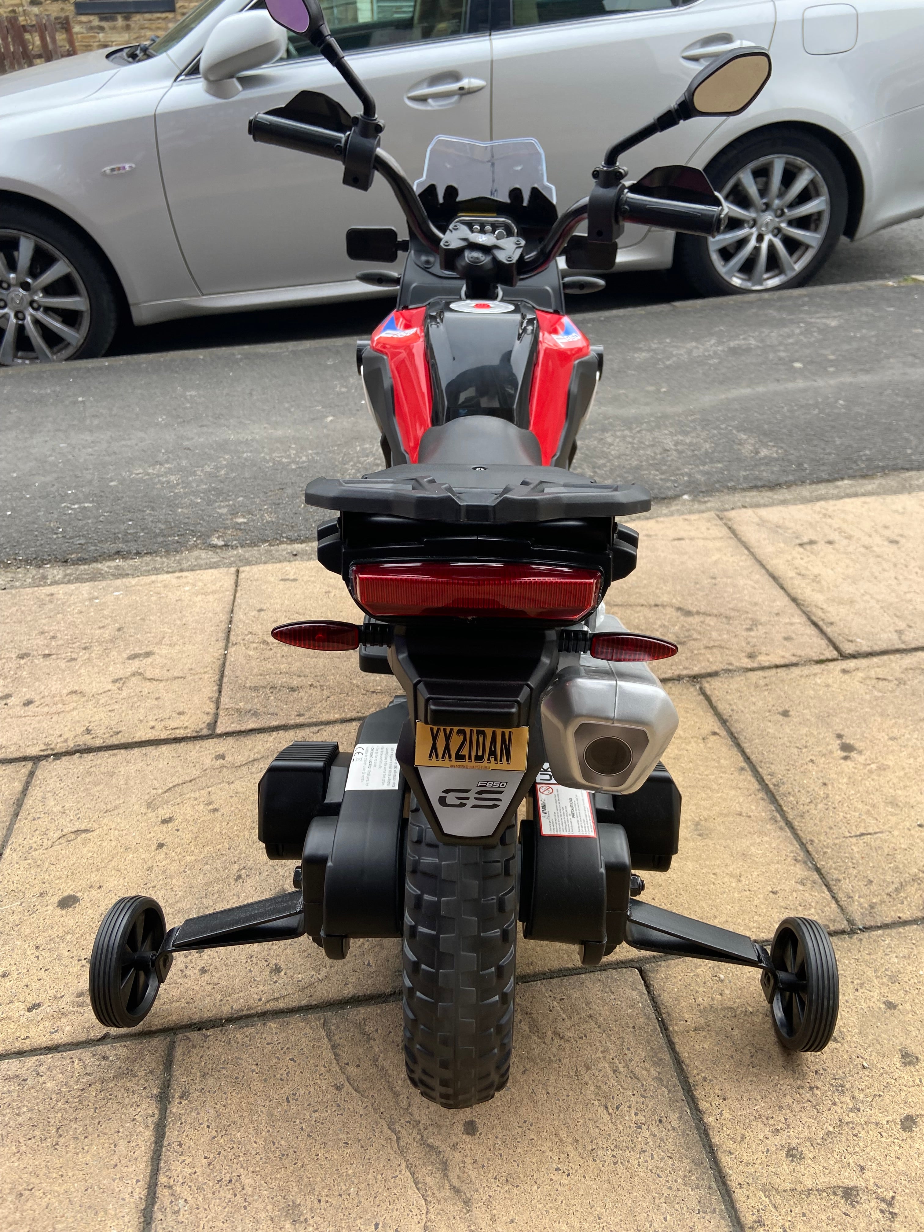 12v BMW Electric Ride On Motorbike With Rubber Wheels