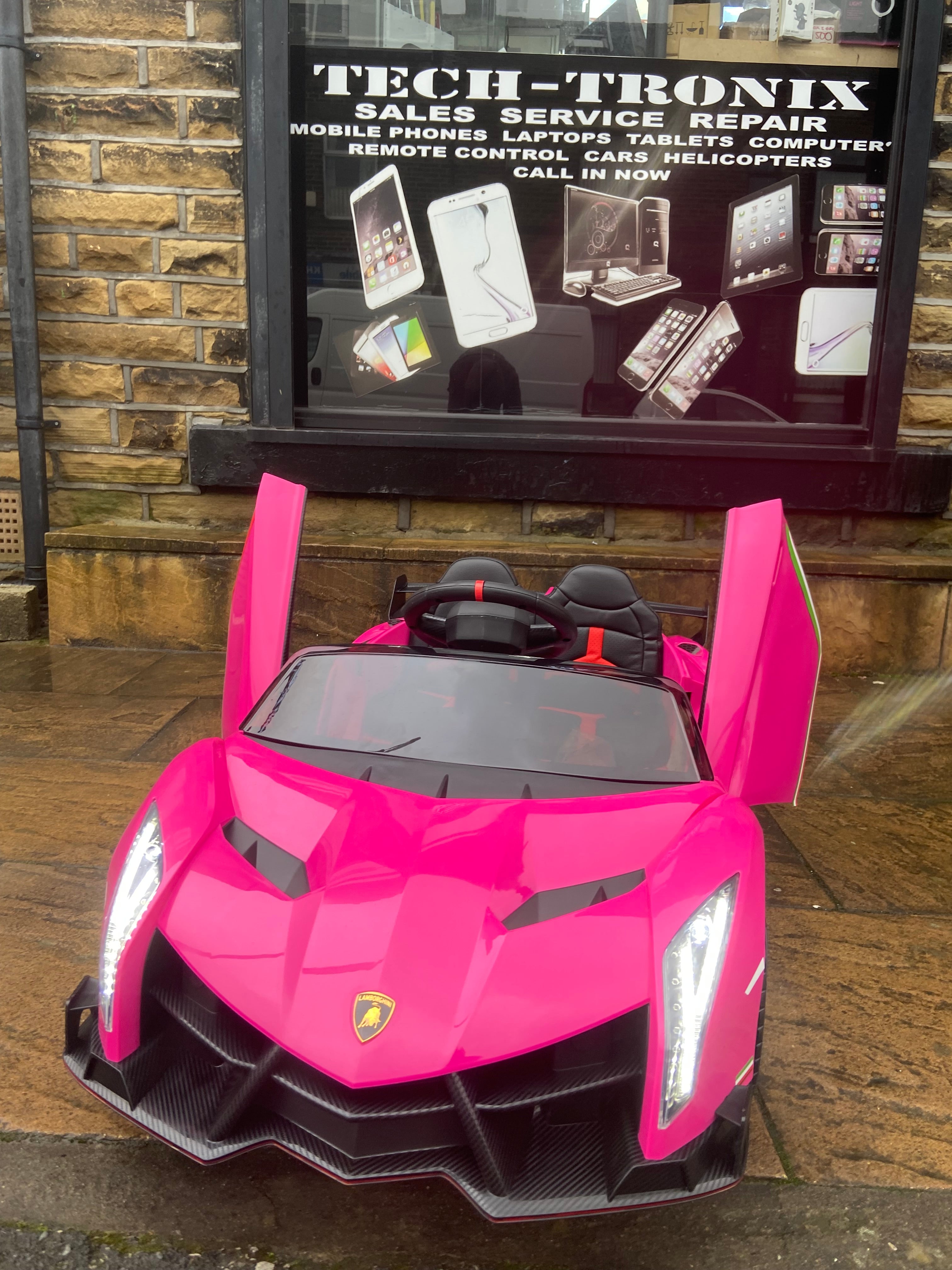 Kids Lamborghini Veneno 12v Ride on Electric Car with Remote