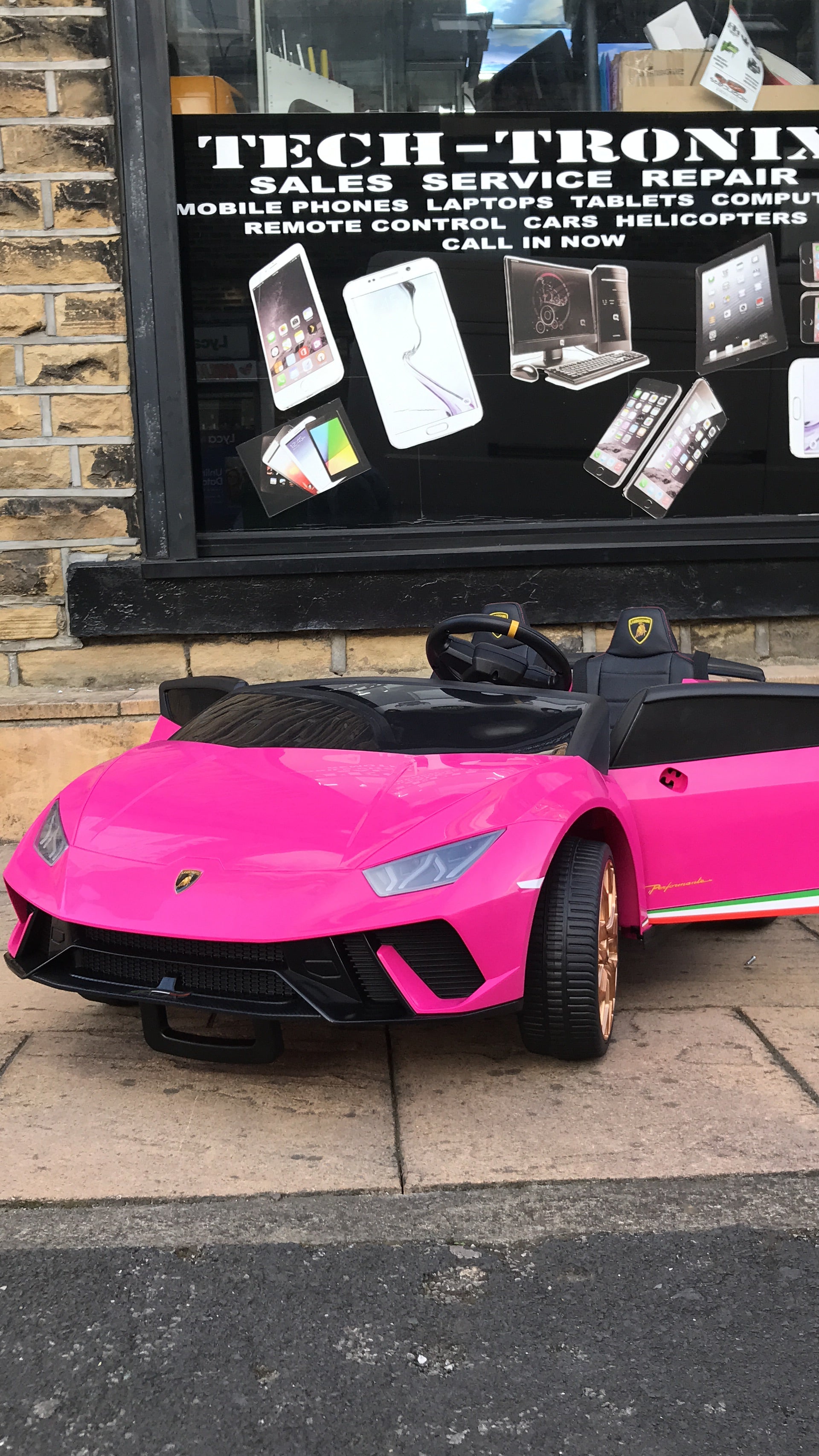 Licensed Lamborghini Huracan Two Seater 24V Kids Ride on Car with Remote