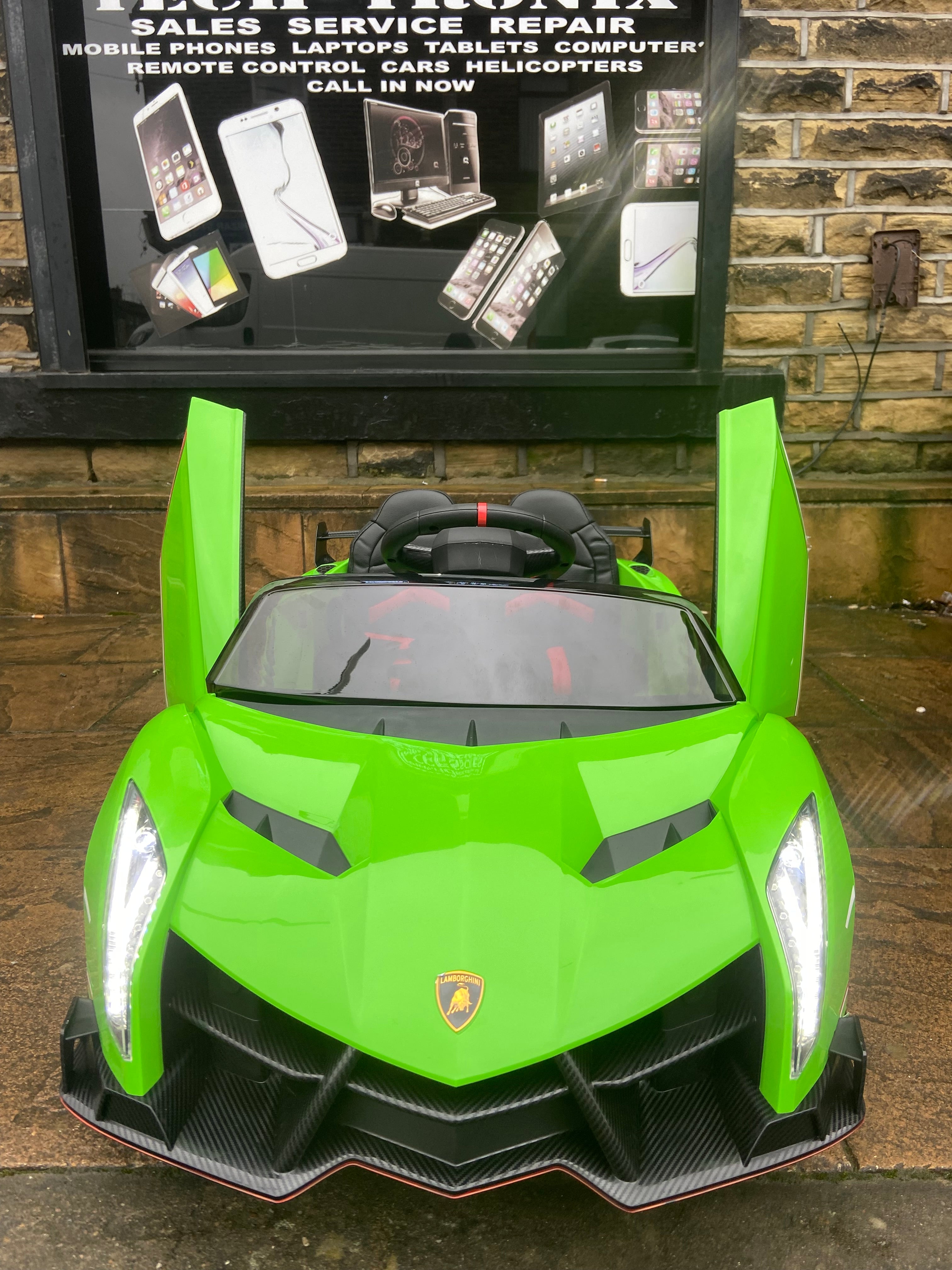 Kids Lamborghini Veneno 12v Ride on Electric Car with Remote