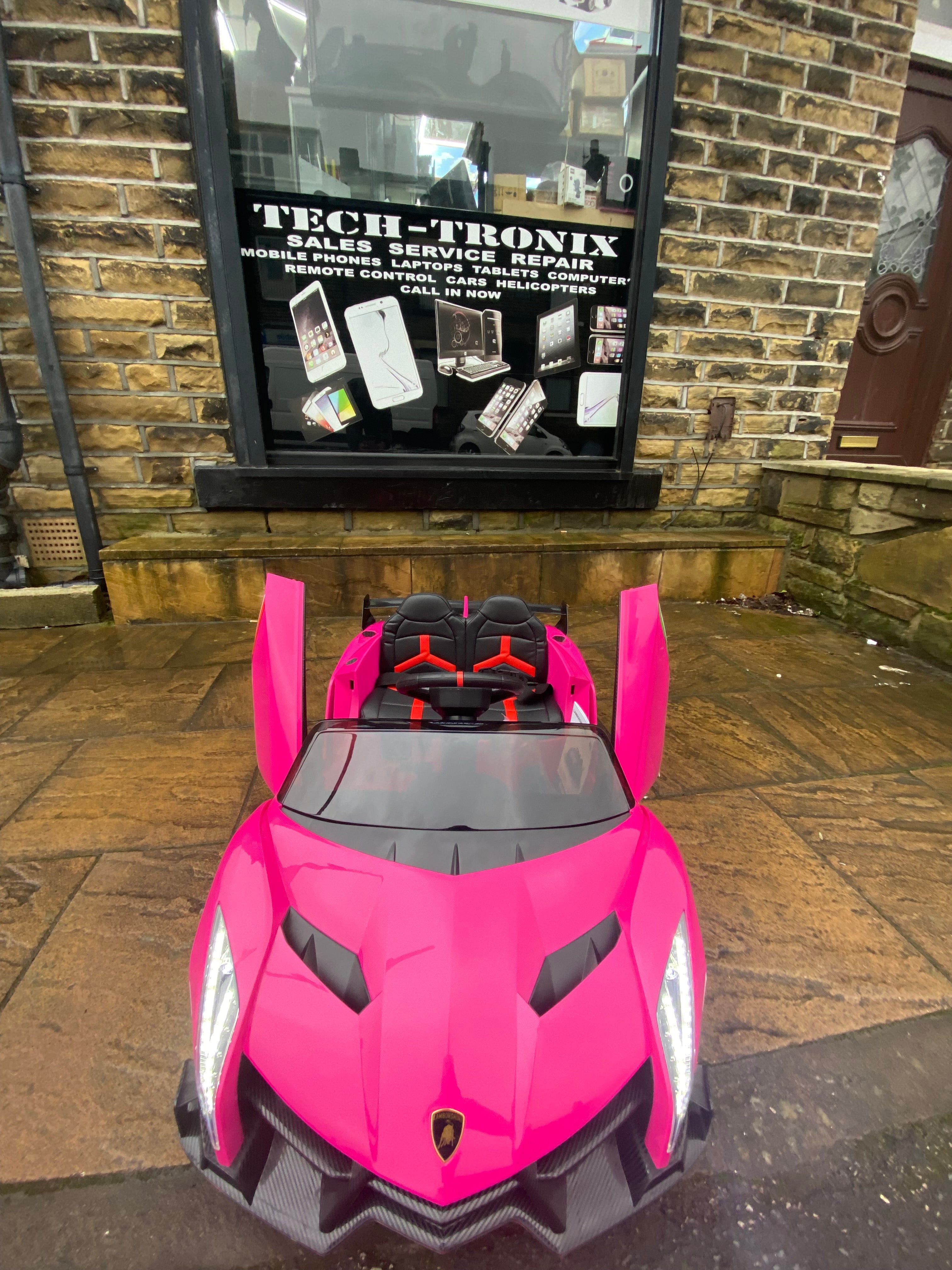 Kids Lamborghini Veneno 12v Ride on Electric Car with Remote